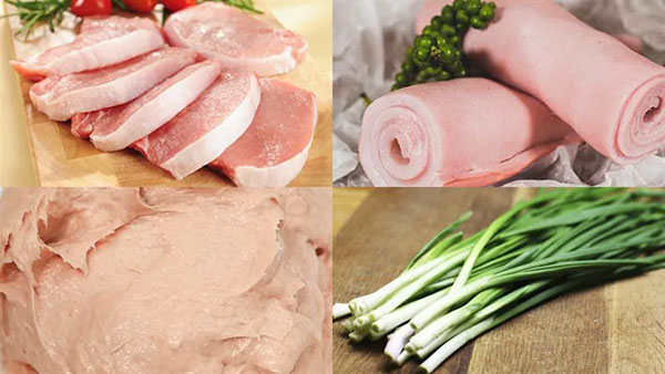 nguyên liệu làm giò bông bông