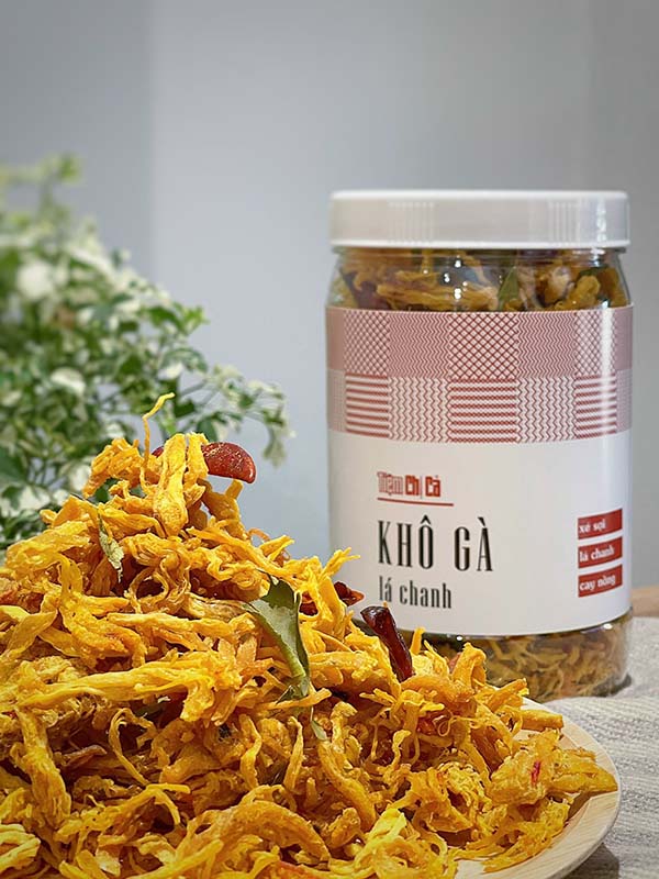khô gà lá chanh