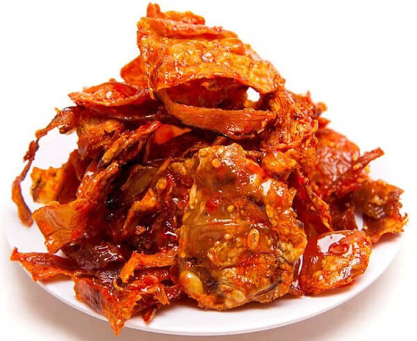 mực rim tỏi ớt quy nhơn